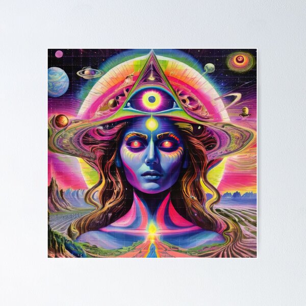 Item preview, Trippy goddess designed and sold by Pepooteric.