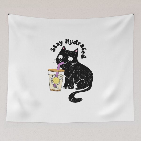 Item preview, Stay Hydrated Cat designed and sold by Acim0.