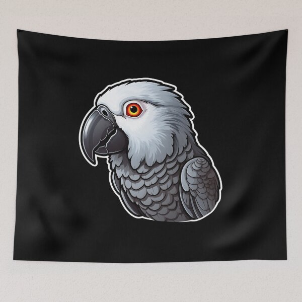 Item preview, African Grey Parrot designed and sold by K-Projects.