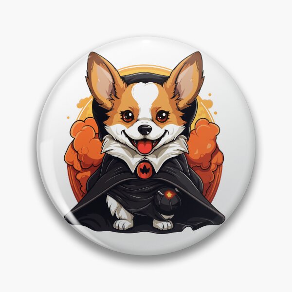 Item preview, Halloween Vampire Corgi designed and sold by DominDesigns.