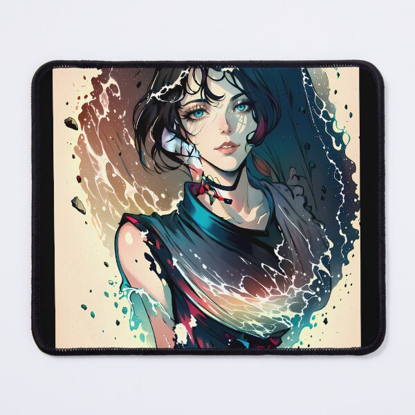 Item preview, Anime Girl with Liquid Clothes 16 designed and sold by Shinihime.