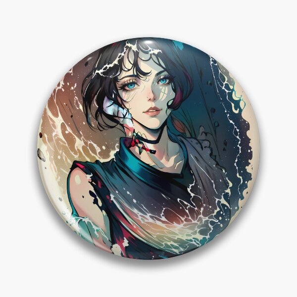 Item preview, Anime Girl with Liquid Clothes 16 designed and sold by Shinihime.