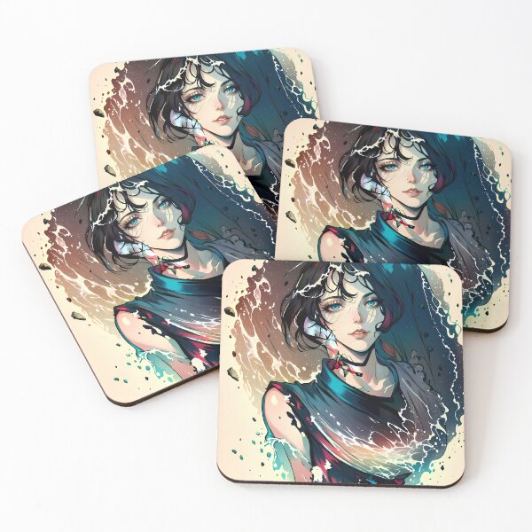 Item preview, Anime Girl with Liquid Clothes 16 designed and sold by Shinihime.