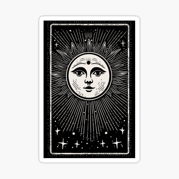 Item preview, The Sun Tarot Card designed and sold by daianaart.