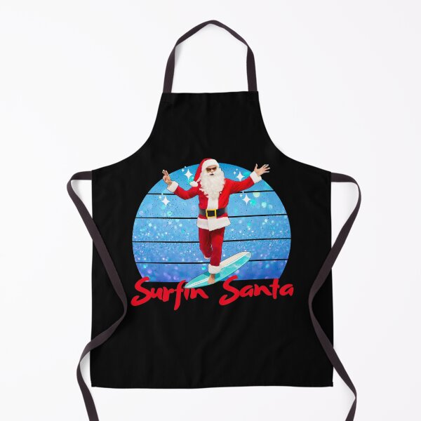 Item preview, Riding the Tidal Tide: Santa's Surfing Adventure designed and sold by Sun Sand & Sea Art.