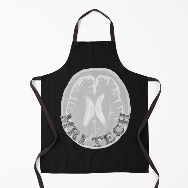 Item preview, MRI Tech Metal Font with Brain Black BG designed and sold by HumerusHumor.
