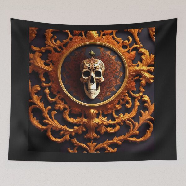 Item preview, Baroque Halloween Skull  designed and sold by DesignsByPrnces.