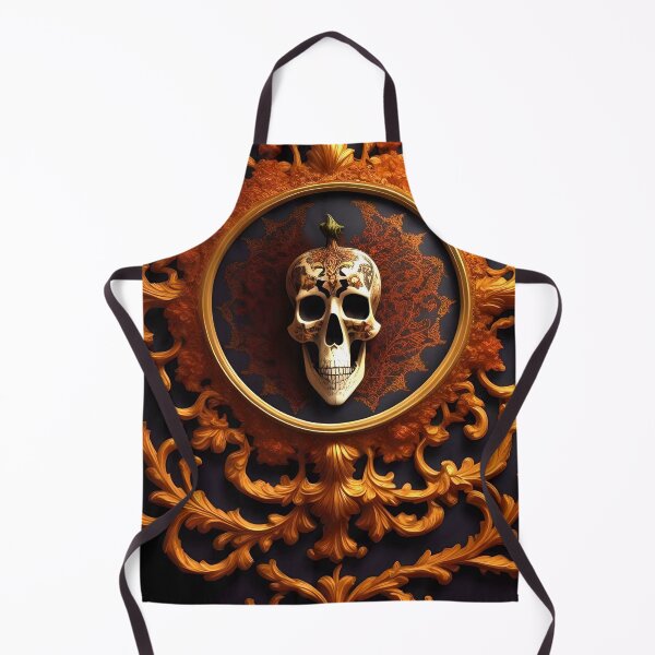 Item preview, Baroque Halloween Skull designed and sold by DesignsByPrnces.