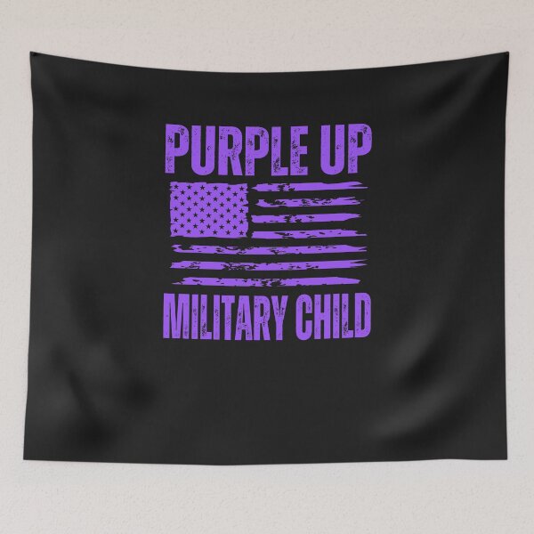 Item preview, Purple up military kids and families designed and sold by erozzz.