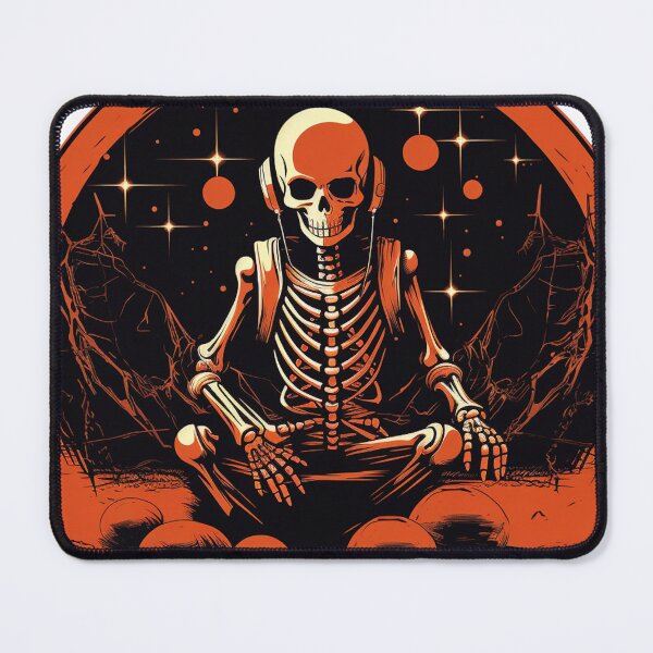 Item preview, Graveyard Galaxy: Bone-Chilling Beats Beyond designed and sold by QalaTees.