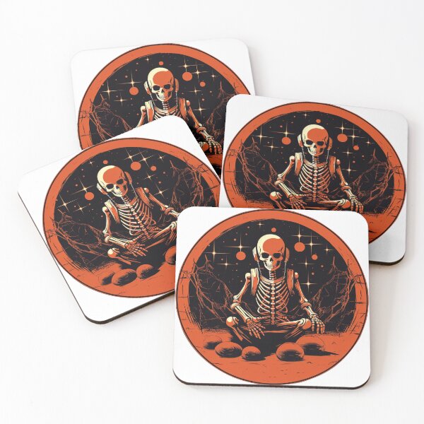 Item preview, Graveyard Galaxy: Bone-Chilling Beats Beyond designed and sold by QalaTees.