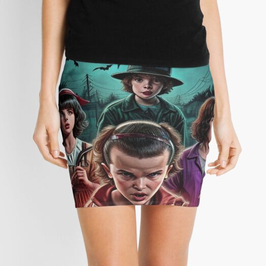 Halloween Stranger Things Mini Skirt for Sale by Cute Print Redbubble