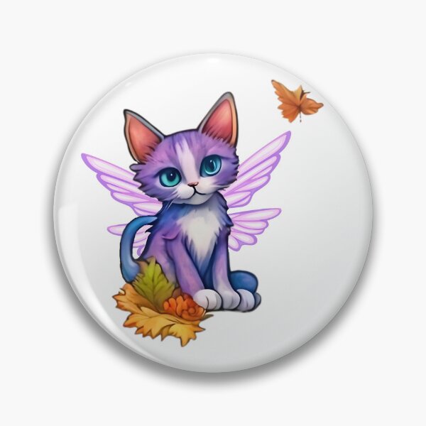 Item preview, Fall Fairy Cat No. 004 designed and sold by FaerieFusion.