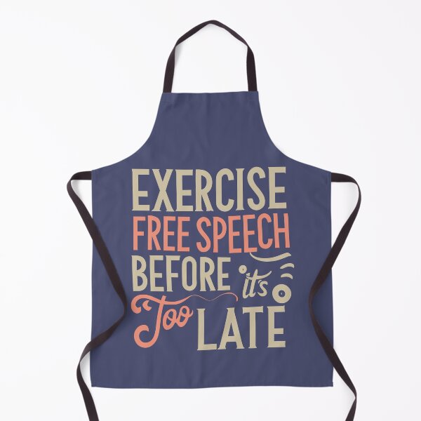 Item preview, Exercise Free Speech Typography: A Timely Message designed and sold by TrendyArtInk.