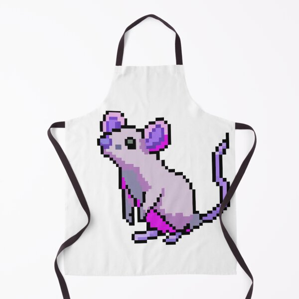 Aperçu de l'œuvre rat pixel violet créée et vendue par mindgoop.