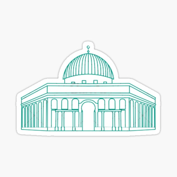 Item preview, Masjid al Aqsa designed and sold by audhdmuslimah.