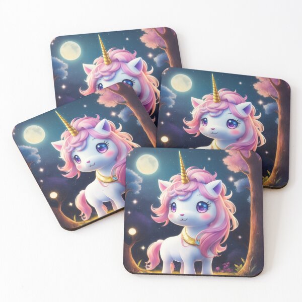 Item preview, 001 Chibi Cute Unicorn designed and sold by Alexis Art Collection.