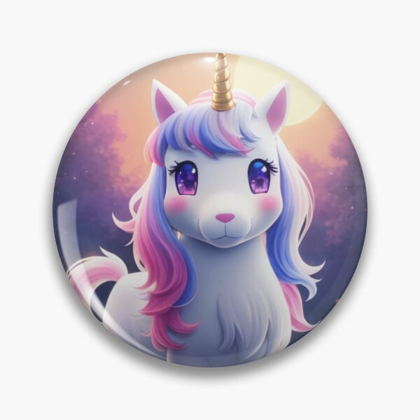 Artikelvorschau, 002 Chibi Cute Unicorn entworfen und verkauft von Alexis Art Collection.