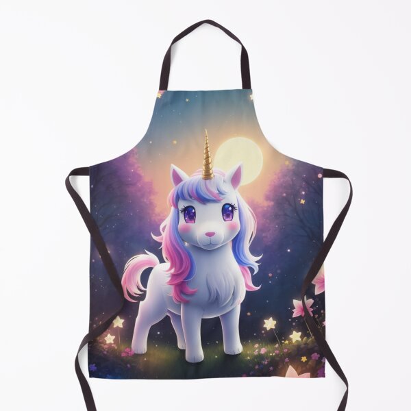 Item preview, 002 Chibi Cute Unicorn designed and sold by Alexis Art Collection.