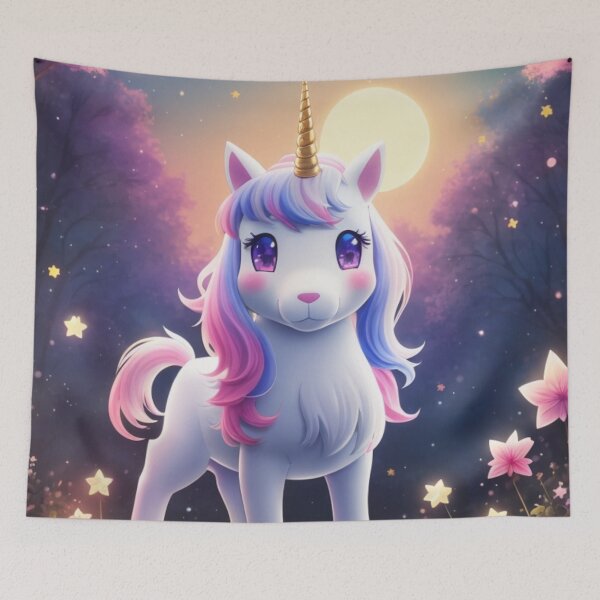 Item preview, 002 Chibi Cute Unicorn designed and sold by Alexis Art Collection.