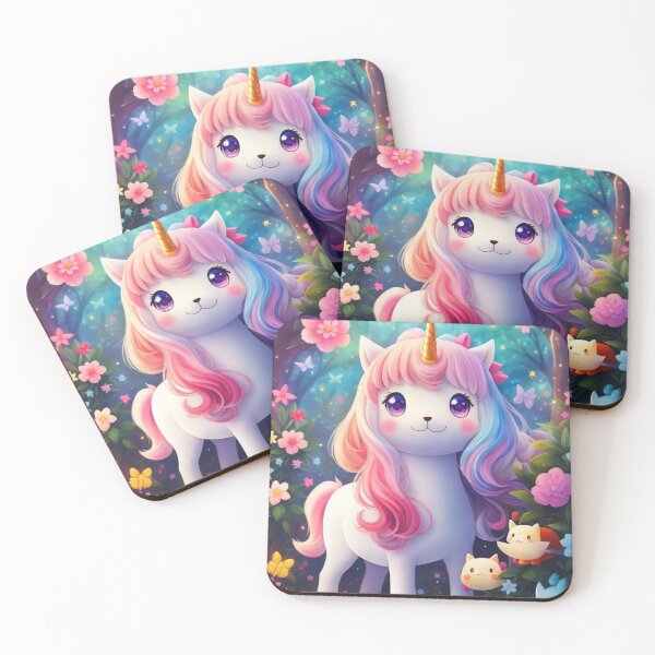 Item preview, 003 Chibi Cute Unicorn designed and sold by Alexis Art Collection.