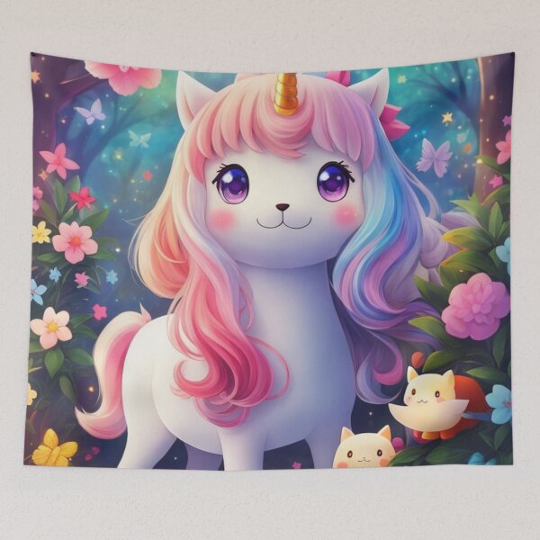 Item preview, 003 Chibi Cute Unicorn designed and sold by Alexis Art Collection.