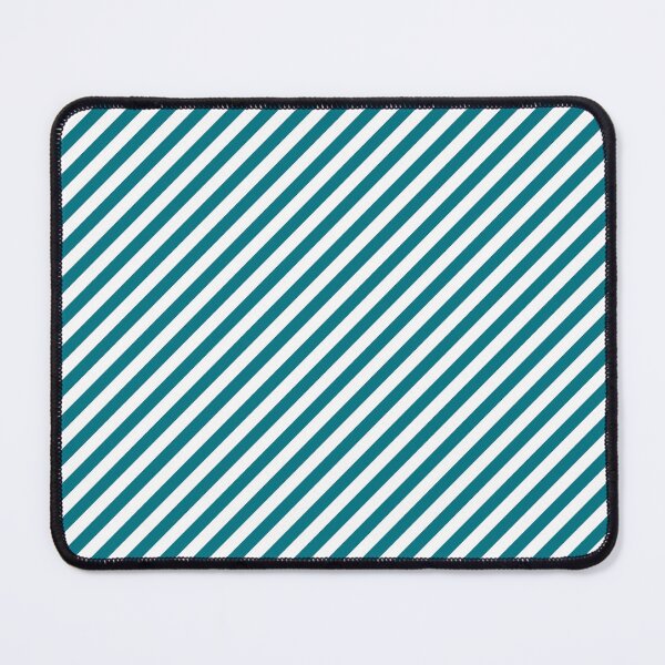 Item preview, Diagonal Stripes | Deep Teal and White designed and sold by WordsToArt.