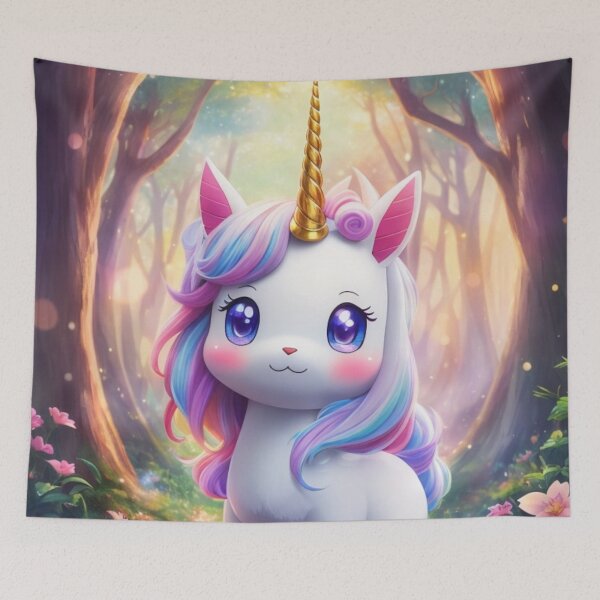 Item preview, 005 Chibi Cute Unicorn designed and sold by Alexis Art Collection.