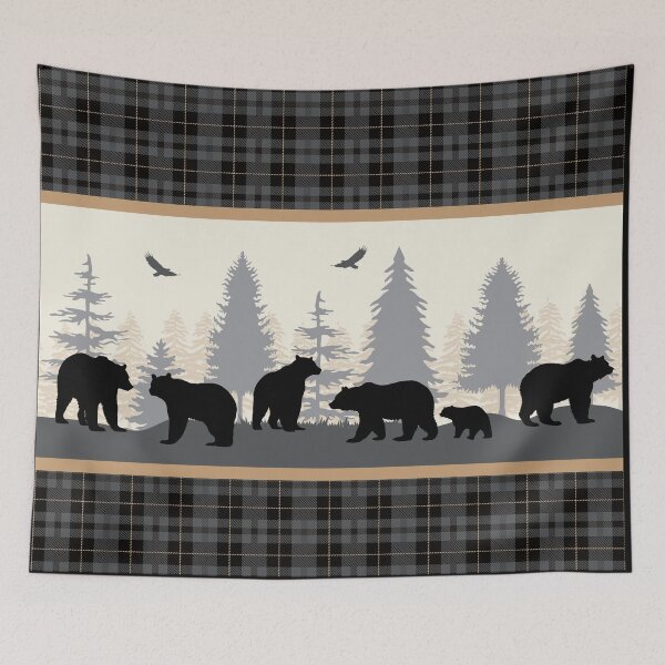 Item preview, Bear Lodge Quilt B designed and sold by Jean Plout.