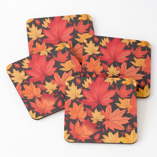 Item preview, Autumn maple leaf pattern designed and sold by Kr3uzberg.