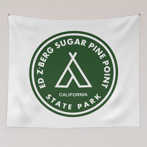 Item preview, Ed Z'Berg Sugar Pine Point State Park California Tent designed and sold by bivenart.