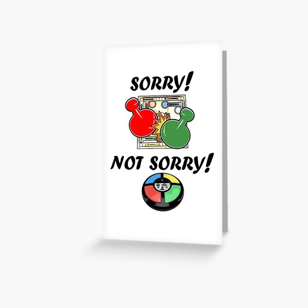 Item preview, Sorry Not Sorry Dark Shirt designed and sold by MetalElephant.