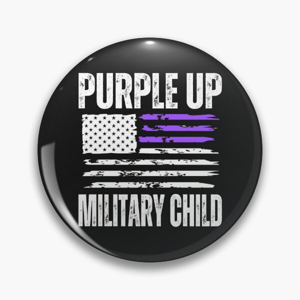 Item preview, Purple up military kids and family in November designed and sold by erozzz.
