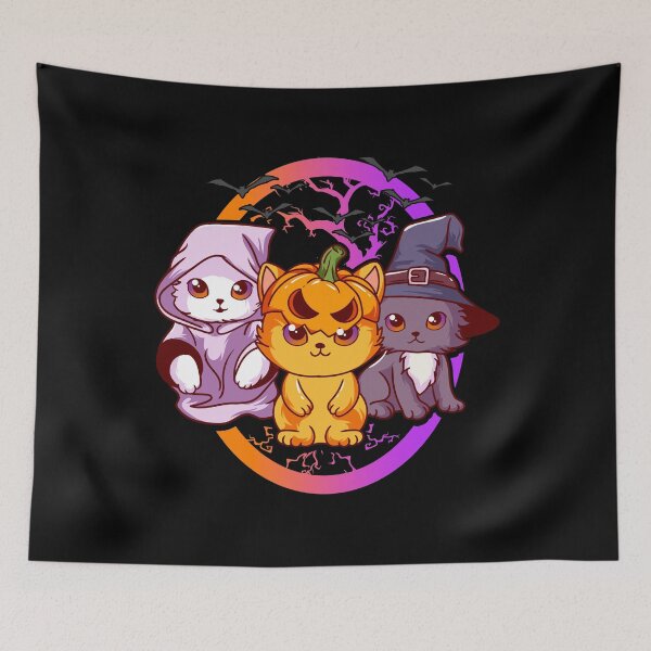 Item preview, Cats Witch Pumpkin Ghost Graphic Men Kids Women Halloween designed and sold by KsuAnn.