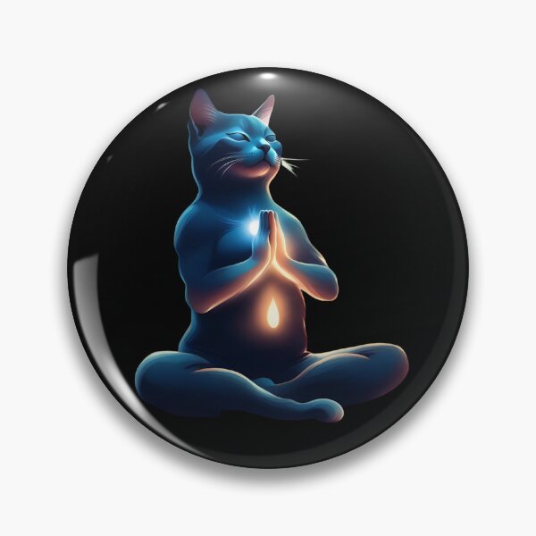 Item preview, Yoga cat elements designed and sold by Print4Shirt4You.