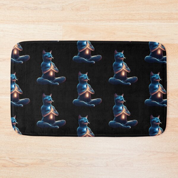 Item preview, Yoga cat elements designed and sold by Print4Shirt4You.