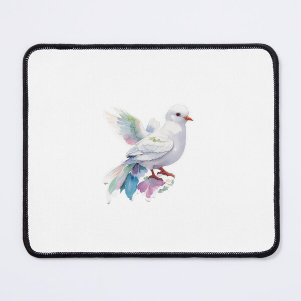 Item preview, Peace, white pigeon designed and sold by desinganddecor.