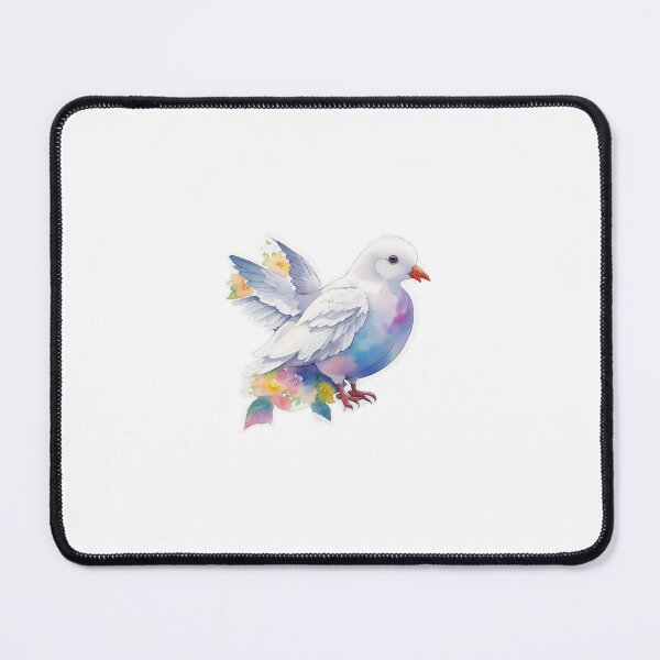Item preview, Peace, white pigeon designed and sold by desinganddecor.