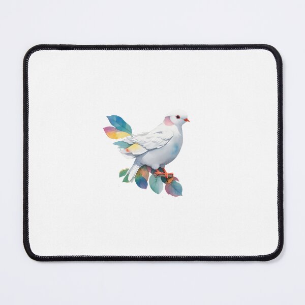 Item preview, Peace, white pigeon designed and sold by desinganddecor.