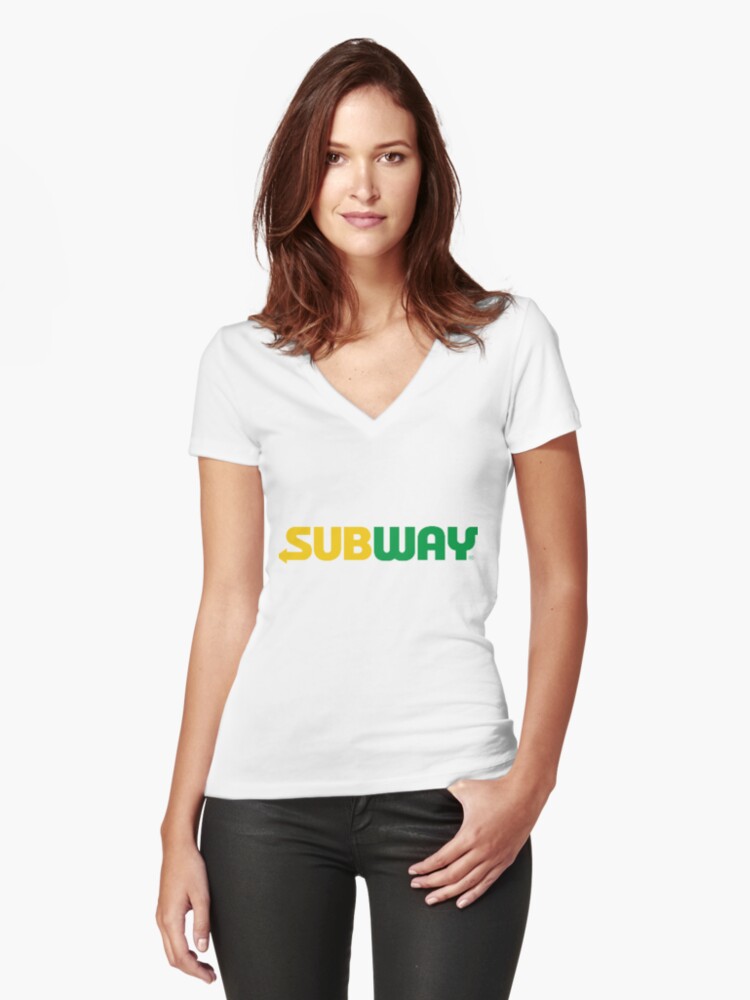 Subway V-Neck Sublimation Shirt