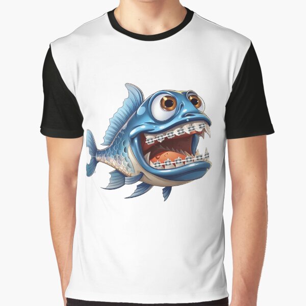 Item preview, Piranha with Braces designed and sold by liana campbell.