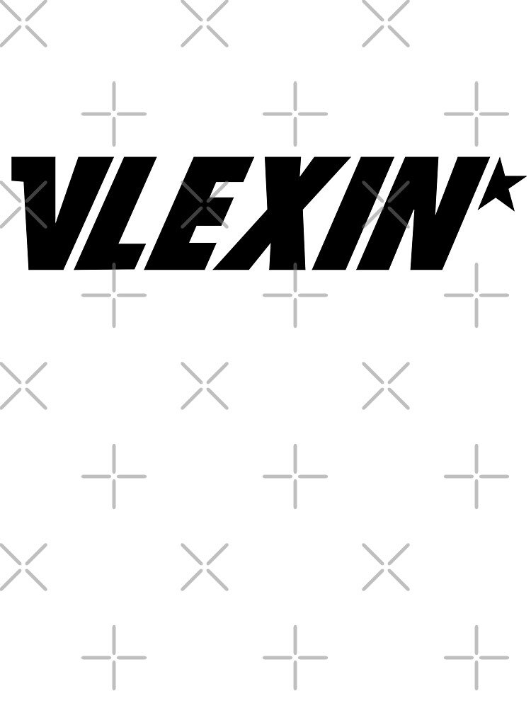 vlexin merch vlexin logo Clock for Sale by Hannah-Detter