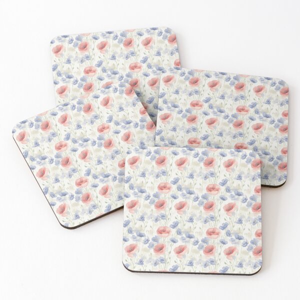 Item preview, Poppy Flowers - Amazing Watercolor Floral Pattern designed and sold by Victoria Riabov.