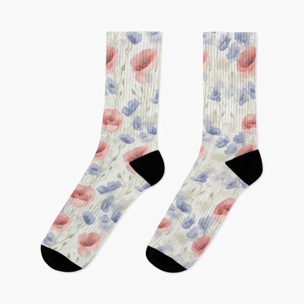 Item preview, Poppy Flowers - Amazing Watercolor Floral Pattern designed and sold by Victoria Riabov.