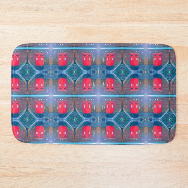 Item preview, Neon Mailbox Photo Pattern designed and sold by vallisrowe.