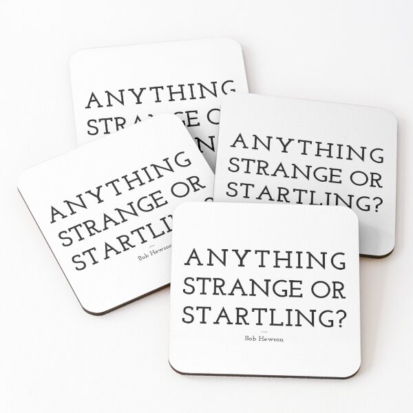 Item preview, Anything Strange Or Startling? designed and sold by John Abernathy.