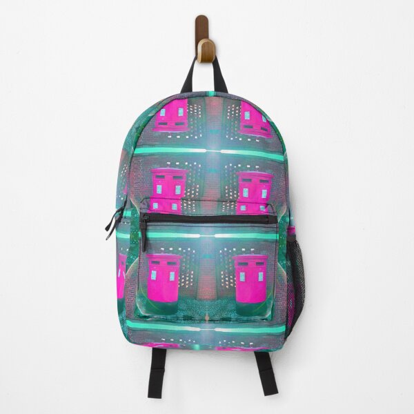 Item preview, Neon Pink Mailbox Photo Pattern designed and sold by vallisrowe.
