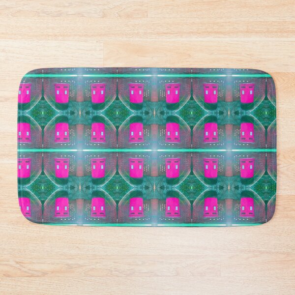 Item preview, Neon Pink Mailbox Photo Pattern designed and sold by vallisrowe.