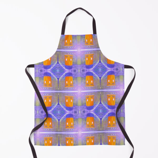 Item preview, Neon Orange Mailbox Photo Pattern designed and sold by vallisrowe.