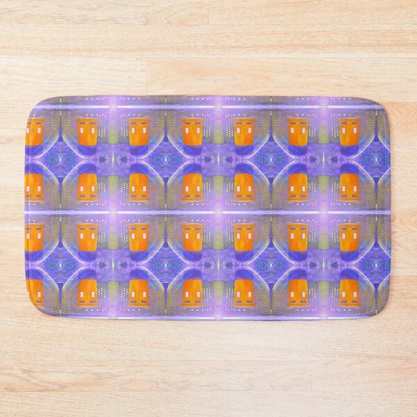 Item preview, Neon Orange Mailbox Photo Pattern designed and sold by vallisrowe.